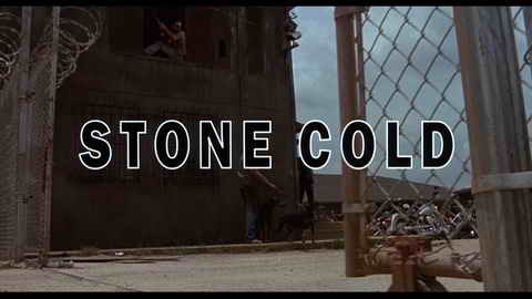 Titelbildschirm vom Film Stone Cold - Kalt wie Stein