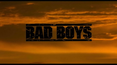 Titelbildschirm vom Film Bad Boys - Harte Jungs