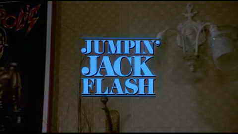 Titelbildschirm vom Film Jumpin' Jack Flash