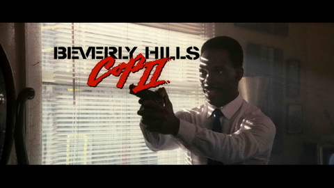 Titelbildschirm vom Film Beverly Hills Cop II
