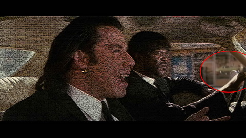 Fehlerbild [01] zum Film 'Pulp Fiction'