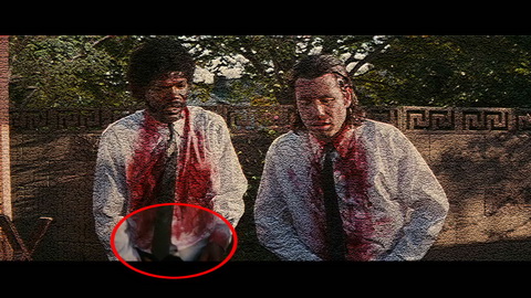 Fehlerbild [18] zum Film 'Pulp Fiction'