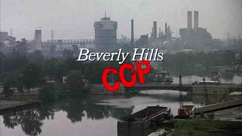 Titelbildschirm vom Film Beverly Hills Cop