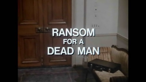 Titelbildschirm vom Film Columbo - Lösegeld für einen  Toten