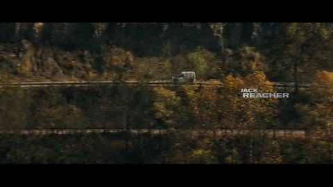 Titelbildschirm vom Film Jack Reacher
