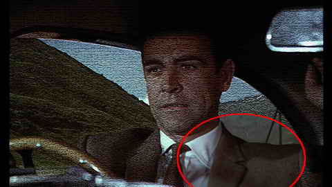 Fehlerbild [11] zum Film 'James Bond - Goldfinger'