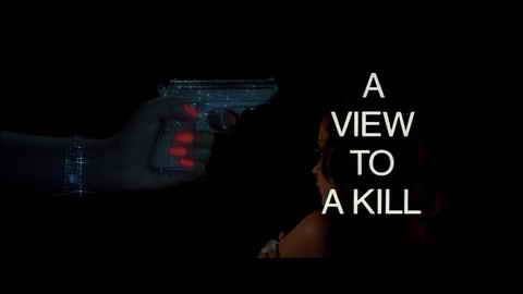 Titelbildschirm vom Film James Bond - Im Angesicht des Todes