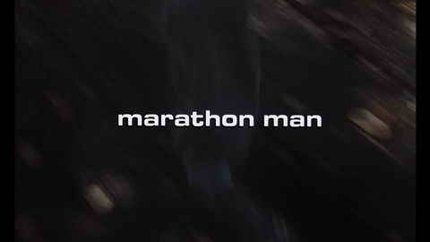 Titelbildschirm vom Film Marathon Man