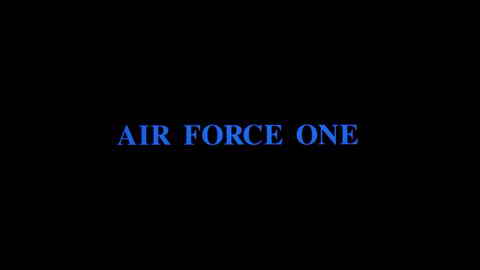 Titelbildschirm vom Film Air Force One