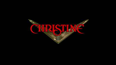 Titelbildschirm vom Film Christine