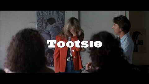 Titelbildschirm vom Film Tootsie