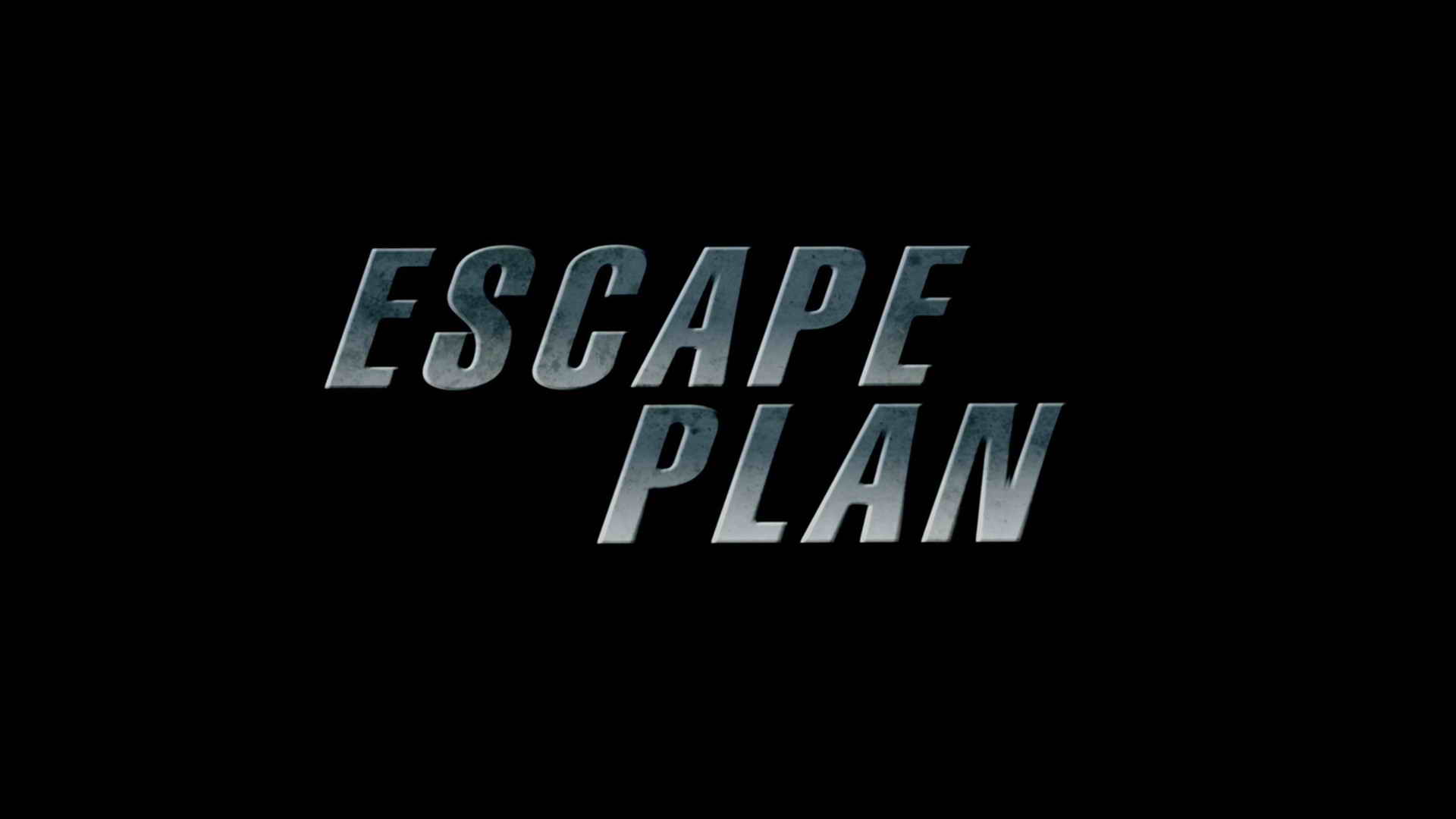 Titelbildschirm vom Film Escape Plan