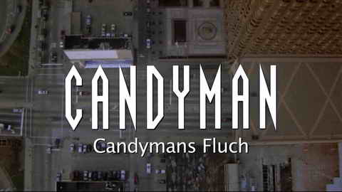 Titelbildschirm vom Film Candymans Fluch