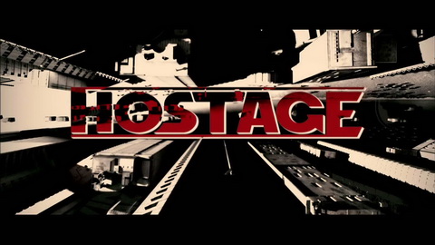 Titelbildschirm vom Film Hostage - Entführt