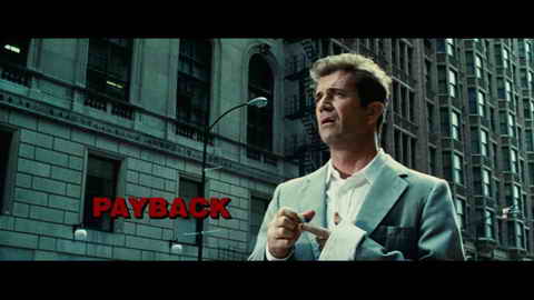 Titelbildschirm vom Film Payback - Zahltag