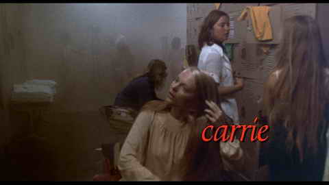 Titelbildschirm vom Film Carrie - Des Satans jüngste Tochter