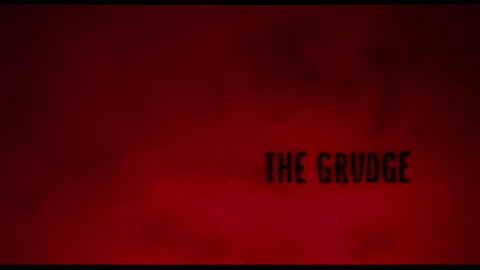 Titelbildschirm vom Film Grudge - Der Fluch