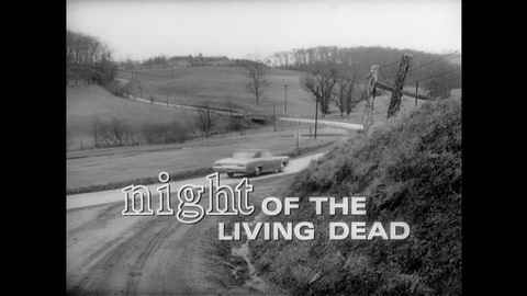 Titelbildschirm vom Film Nacht der lebenden Toten