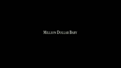 Titelbildschirm vom Film Million Dollar Baby