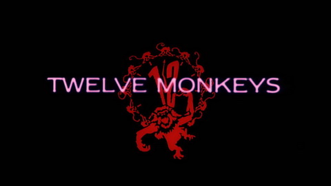 Titelbildschirm vom Film 12 Monkeys