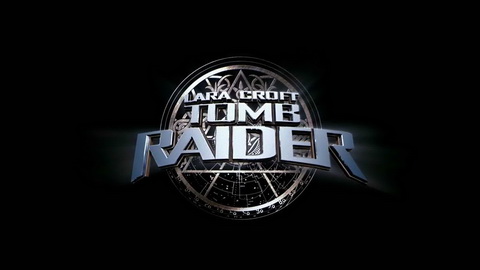 Titelbildschirm vom Film Lara Croft - Tomb Raider