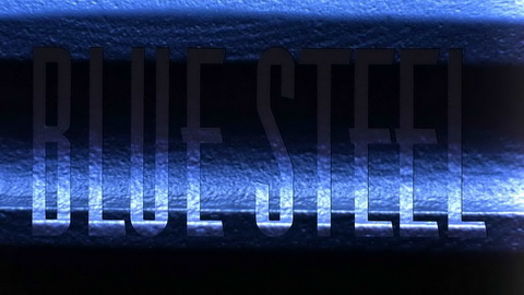 Titelbildschirm vom Film Blue Steel