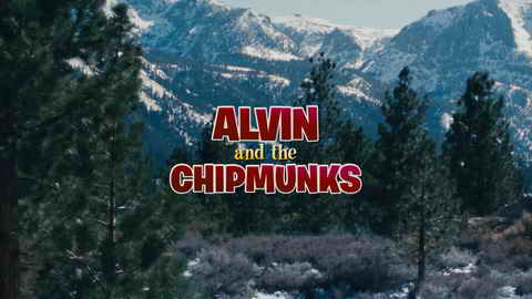 Titelbildschirm vom Film Alvin und die Chipmunks