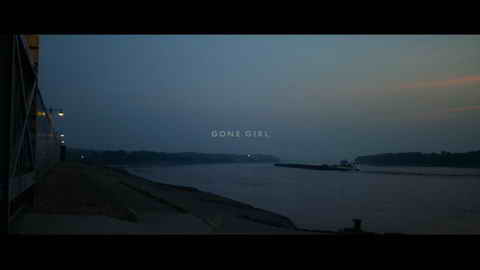 Titelbildschirm vom Film Gone Girl