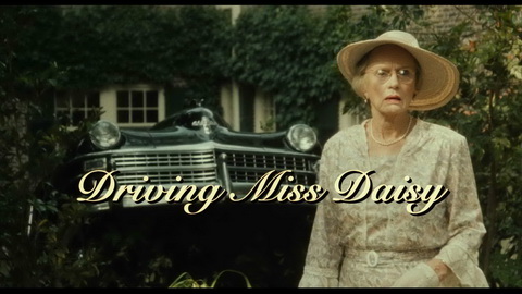Titelbildschirm vom Film Miss Daisy und ihr Chauffeur