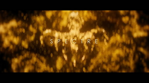 Titelbildschirm vom Film James Bond - Spectre