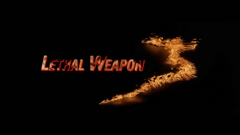 Titelbildschirm vom Film Lethal Weapon 3 - Die Profis sind zurück