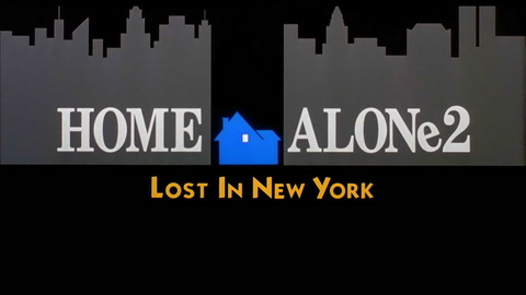 Titelbildschirm vom Film Kevin - Allein in New York