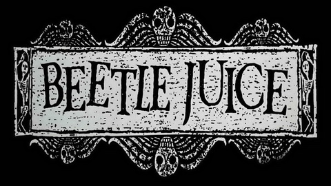 Titelbildschirm vom Film Beetlejuice