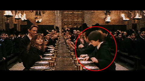Fehlerbild [12] zum Film 'Harry Potter und der Stein der Weisen'