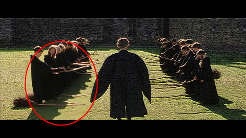 Fehlerbild [13] zum Film 'Harry Potter und der Stein der Weisen'