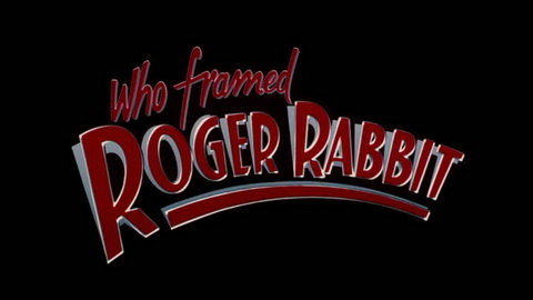 Titelbildschirm vom Film Falsches Spiel mit Roger Rabbit
