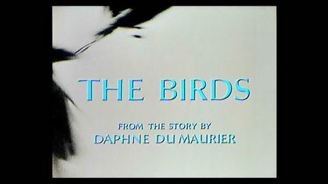 Titelbildschirm vom Film Vögel, Die