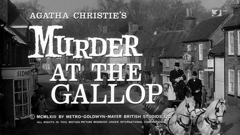 Titelbildschirm vom Film Miss Marple - Der Wachsblumenstrauß