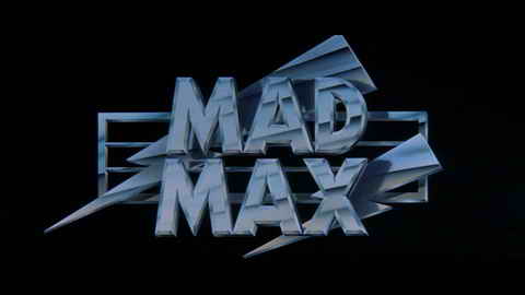 Titelbildschirm vom Film Mad Max