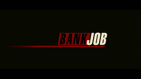 Titelbildschirm vom Film Bank Job