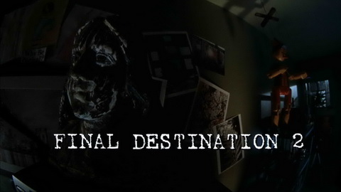 Titelbildschirm vom Film Final Destination 2