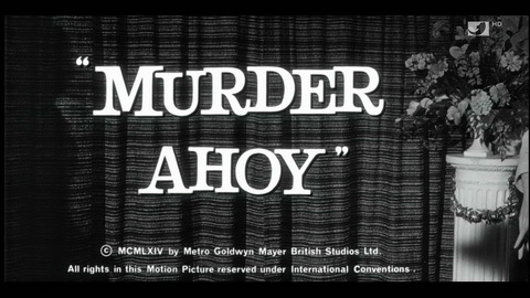 Titelbildschirm vom Film Miss Marple - Mörder Ahoi