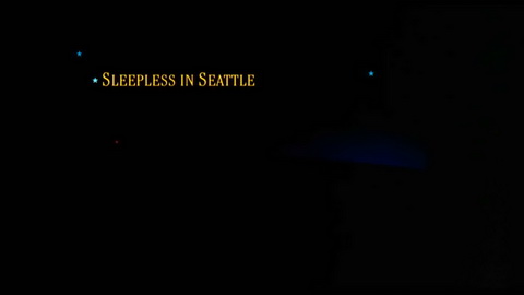 Titelbildschirm vom Film Schlaflos in Seattle