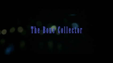 Titelbildschirm vom Film Knochenjäger, Der