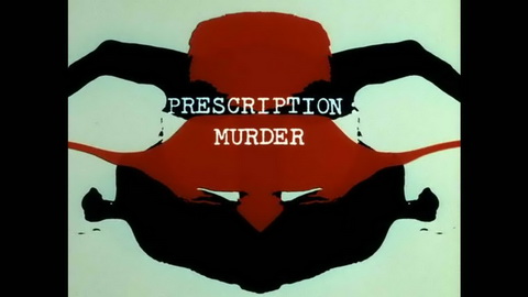 Titelbildschirm vom Film Columbo - Mord nach Rezept