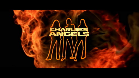 Titelbildschirm vom Film 3 Engel für Charlie