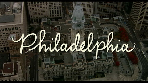 Titelbildschirm vom Film Philadelphia
