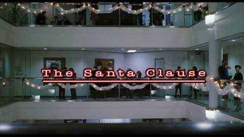 Titelbildschirm vom Film Santa Clause – Eine schöne Bescherung