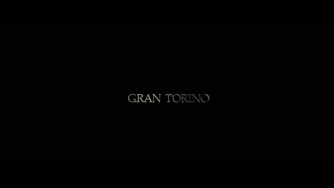 Titelbildschirm vom Film Gran Torino