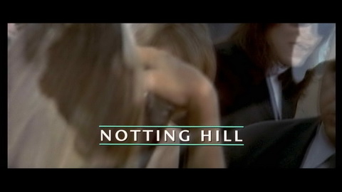 Titelbildschirm vom Film Notting Hill